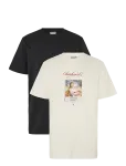ONLY & SONS - Onscaspian Airflex Ss Reg Mix Tee 2-Pack - L&uuml;hikeste varrukatega - S