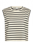 ROUGE EDIT - Rousarah S/L O-Neck Tee - Varrukateta - S