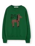 THE ANIMALS OBSERVATORY - Bear Kid Sweatshirt Dark Garden - Dressipluusid - 128