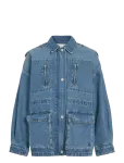 ROUGE EDIT - Rouramonas L/S Denim Jacket/Pf - L&uuml;hikesed teksap&uuml;ksid - 34