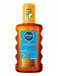Nivea - Protect & Bronze Oil Spray Spf 20 - Keha - 200 ML