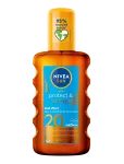 Nivea - Protect & Bronze Oil Spray Spf 20 - Keha - 200 ML