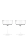 Blomus - Set Of 2 Champagne Saucers - Belo - &Scaron;ampanjaklaasid - 10.9X10.9X14.1CM