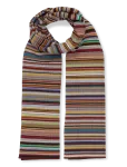 PS Paul Smith - Men Scarf Sig Strp Knit - Talvised sallid - ONE SIZE