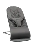BabyBj&ouml;rn - Babybj&ouml;rn Bouncer Bliss, Woven, Petal Quilt, Anthracite - Baby Bouncers - ONE SIZE