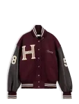 Tommy Hilfiger - Wool Leather Varsity Jacket - Villased jakid - M