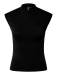 Pieces - Pcjasmin Ss Button Detail Top Jrs D2D - Varrukateta - L
