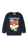 Name It - Nmmseven Pokemon Nreg Sweat Bru Sky - Dressipluusid - 92