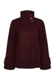 Bubbleroom - High Neck Short Coat - Kerged mantlid - M
