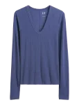 GAP - Long-Sleeved Rib T-Shirt From The Gap Collection - Pikkade varrukatega - S
