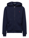 Ralph Lauren Kids - Cotton-Blend-Fleece Hoodie - Kapuutsiga pusad - 124-131