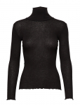 Rosemunde - Rwburlington Wool Ls T-Neck T-Shirt - K&otilde;rge kaelusega - XL
