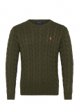 Polo Ralph Lauren - Cable-Knit Cotton Sweater - &Uuml;mara kaelusega - XXL