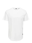 ONLY & SONS - Onsmatt Longy Ss Tee Noos - L&uuml;hikeste varrukatega - M