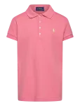 Ralph Lauren Kids - Stretch Mesh-Ss Polo Shrt-Tp-Knt - L&uuml;hikeste varrukatega polos&auml;rgid - 132-140