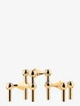 STOFF Nagel - Stoff Nagel Candle Holder, Set With 3 Pieces - K&uuml;&uuml;nlajalad - 6.9X10.2CM