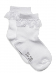 Minymo - Ankle Sock W. Lace - Sokid - 27/30