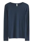 Lindex - Long Sleeve Top In Merino Wool - Pikkade varrukatega - XXL