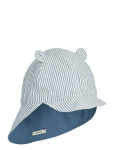 Liewood - Gorm Reversible Seersucker Sun Hat - P&auml;ikesem&uuml;tsid - 9-12M