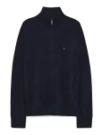 Tommy Hilfiger - Pima Org Ctn Cashmere Zip Thru - Lukuga džemprid - L