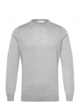 Davida Cashmere - Man Fine Knit O-Neck Sweater - &Uuml;mara kaelusega - L