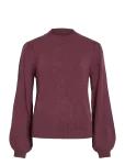 Vila - Viril Turtle-Nk Balloon L/S Top - Noos - K&otilde;rge kaelusega - XS