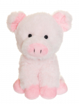 Teddykompaniet - Teddy Farm, Sitting Pig - Pehmed loomad - H:18CM