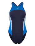Speedo - Womens High Neck Splice Cross Back Swimsuit - Spordi ujumistrikood - 38