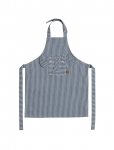 OYOY MINI - Striped Denim Elephant Apron - P&otilde;lled - ONE SIZE x 56