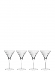 Luigi Bormioli - Martiniglas/Cocktailglas Bach 4 Stk. - Kokteiliklaasid - 26 cl