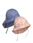 En Fant - Summer Hat W. String 2-Pack - P&auml;ikesem&uuml;tsid - 1-2Y