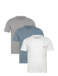 HUGO - T-Shirt Rn Triplet P - L&uuml;hikeste varrukatega - XL