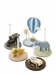 JaBaDaBaDo - Birthday Train With Loctomotive - Decoration Accessories/details - ONE SIZE