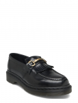 Dr. Martens - Adrian Snaffle Black Polished Smooth - Madalad loafer-jalatsid - 43