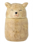 Bloomingville - Puk Jar W/Lid - Sisustustarvikud ja detailid - 145 ML