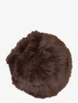 House Nordic - Disa - Lambskin Seat, Brown, Real Lambskin, &Oslash;35 Cm - Istmepadjad - 5X35X35CM