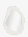 House Nordic - Frida - Mirror, Teddy, White 46,5X61 Cm - Seinapeeglid - 3.5X46.5X61CM