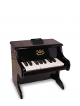 Vilac - Black Piano With Scores - Muusikariistad - ONE SIZE