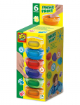 SES Creative - Fingerpaint 6X45Ml - V&auml;rvid - ONE SIZE