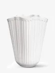 K&auml;hler - Hammersh&oslash;i Unfold Vase H16.5 Cm White - Big Vases - 16.5 CM