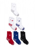 New Balance - Youth Active Crew Socks 6 Pack - Sokid - M