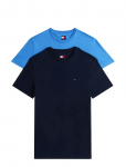 Tommy Jeans - 2 Pack Extra Slim Logo T-Shirt - L&uuml;hikeste varrukatega - XXXL