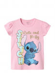 Name It - Nmffolly Stitch Ss Top Noos Wdi - L&uuml;hikeste varrukatega - 104