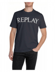 Replay - T-Shirt Regular Replay Basics - L&uuml;hikeste varrukatega - L