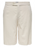 ONLY Carmakoma - Carcaro Hw Linen Bl Bermu Shorts - Bermuda - 46