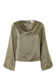 Selected - Slfselene Ls Draped Neckline Top B - Pikkade varrukatega - 36