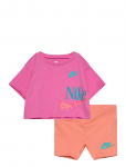 Nike - Ks-Knit Short Set - Komplektid l&uuml;hikeste varrukatega T-s&auml;rgiga - 86/92