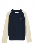 Gant - Color Blocked Cotton C-Neck - Dressipluusid - M