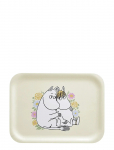 Muurla - Moomin Tray Flowers 27X20Cm - Kandikud - 27X20CM
