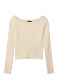 LMTD - Nlflarin Ls Boatneck Short S Knit - Pulloverid - 170-176